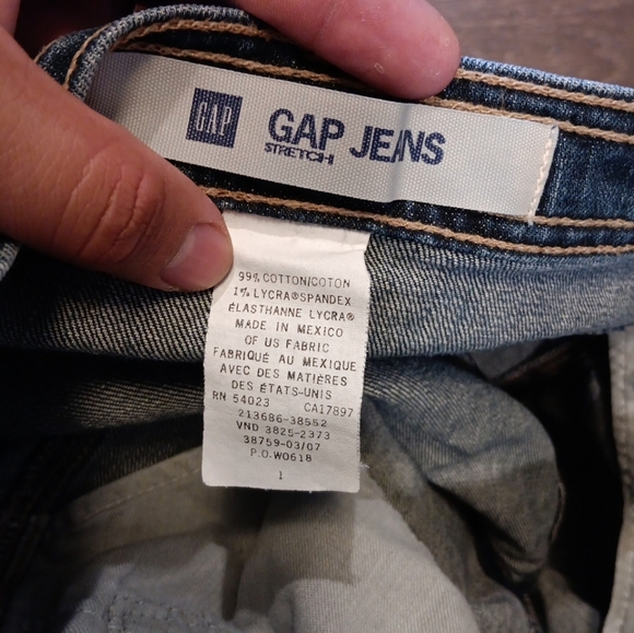 Vintage GAP Blue A-Line Mini Skirt Casual - Picture 4 of 4